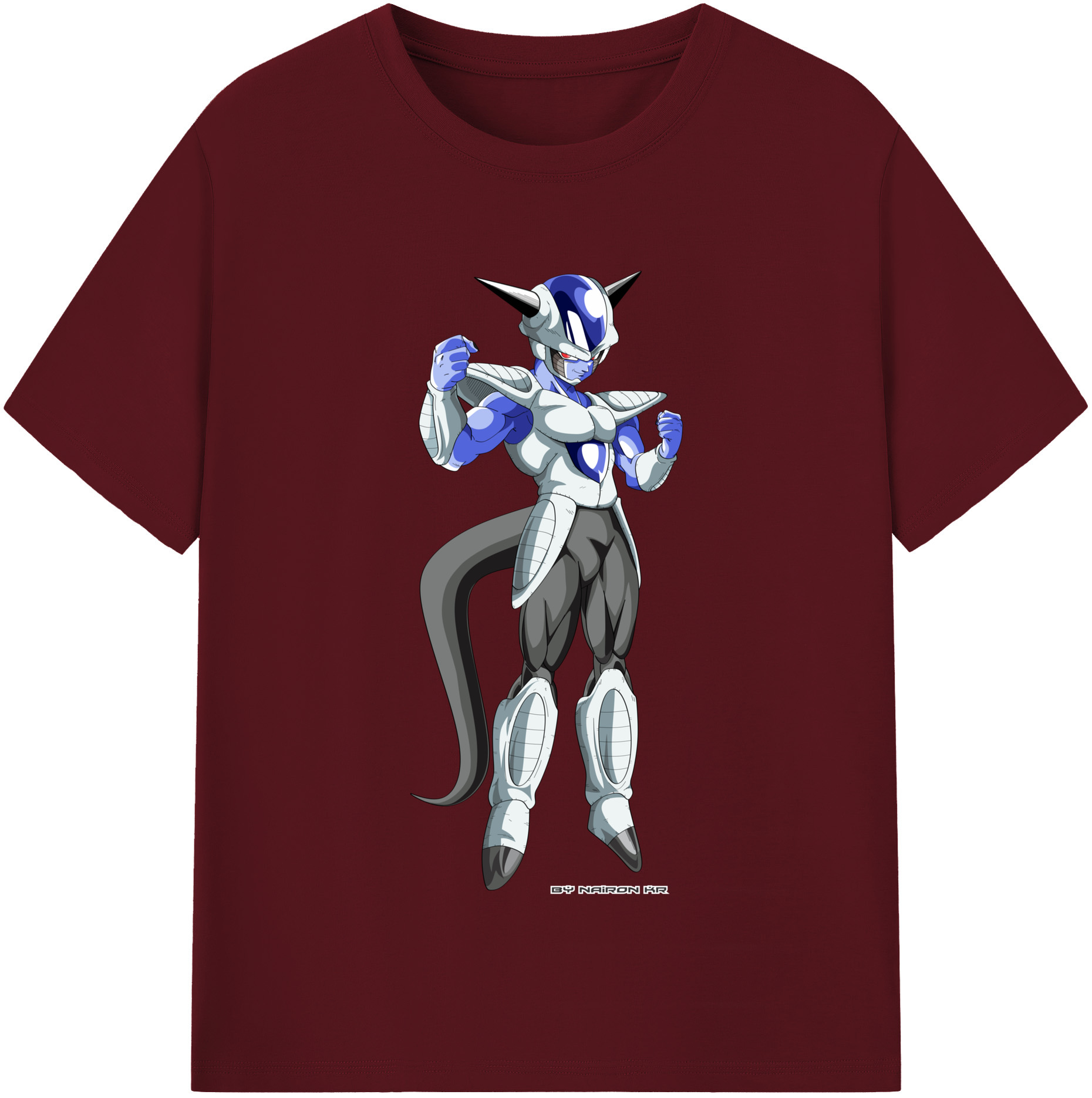 （画像用） ドラゴンボール フリーザ DRAGON BALL Frieza 綿100％半袖Tシャツ（フロントプリント）